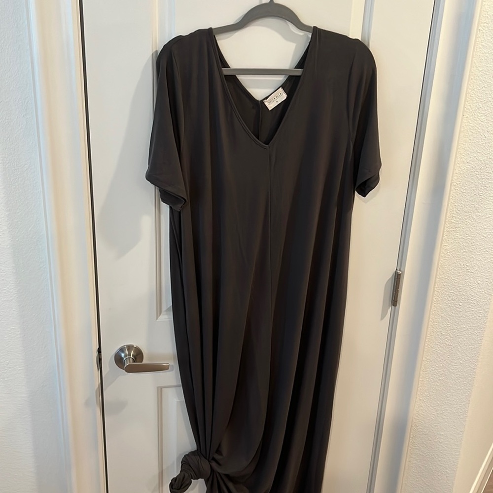 Grey Bella Ella Maxi Dress
